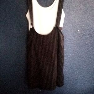 Forever 21 overall mini skirt